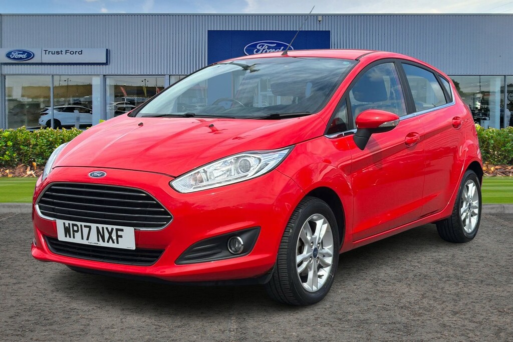 Ford Fiesta 1.25 82 Zetec With Sat Nav Cd Player Low Mil Red #5