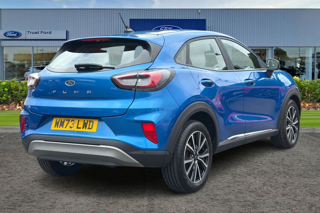 Ford Puma 1.0 Ecoboost Hybrid Mhev Titanium With Sat Nav WM73LWD Blue #4