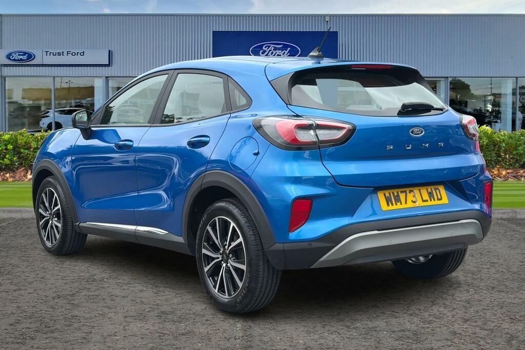 Ford Puma 1.0 Ecoboost Hybrid Mhev Titanium With Sat Nav WM73LWD Blue #2
