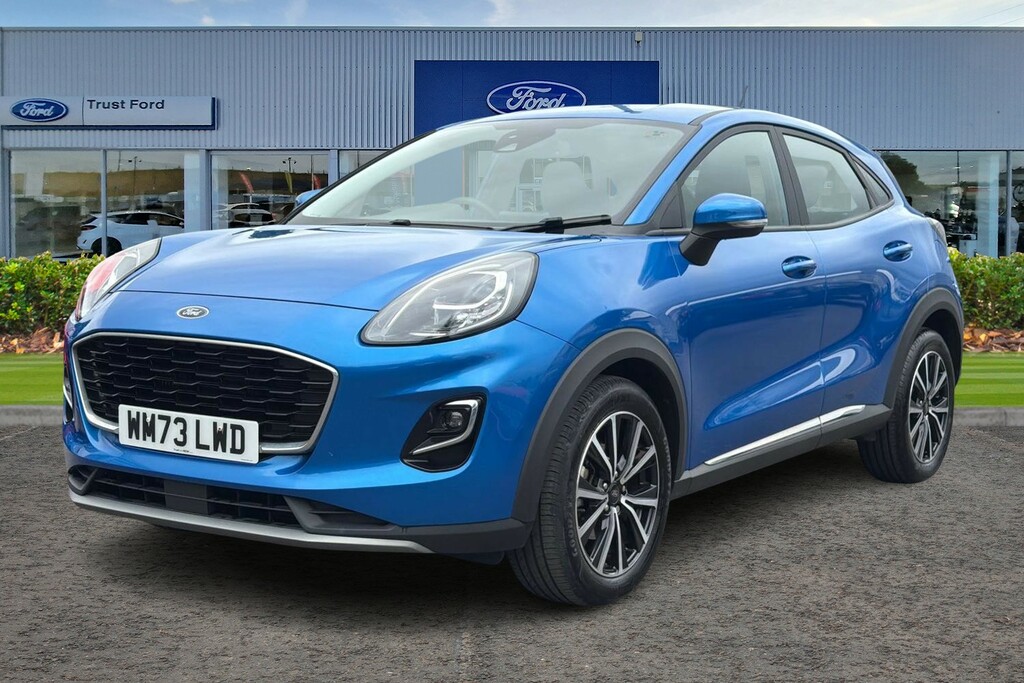 Ford Puma 1.0 Ecoboost Hybrid Mhev Titanium With Sat Nav WM73LWD Blue #5
