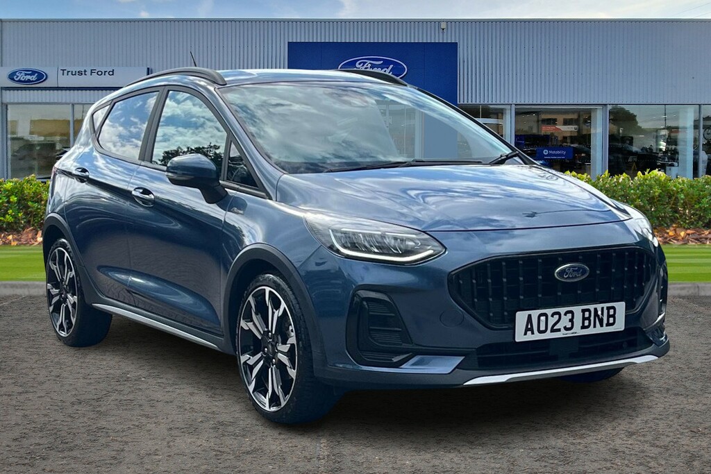 Ford Fiesta 1.0T Ecoboost Mhev Active X Hatchback H Blue