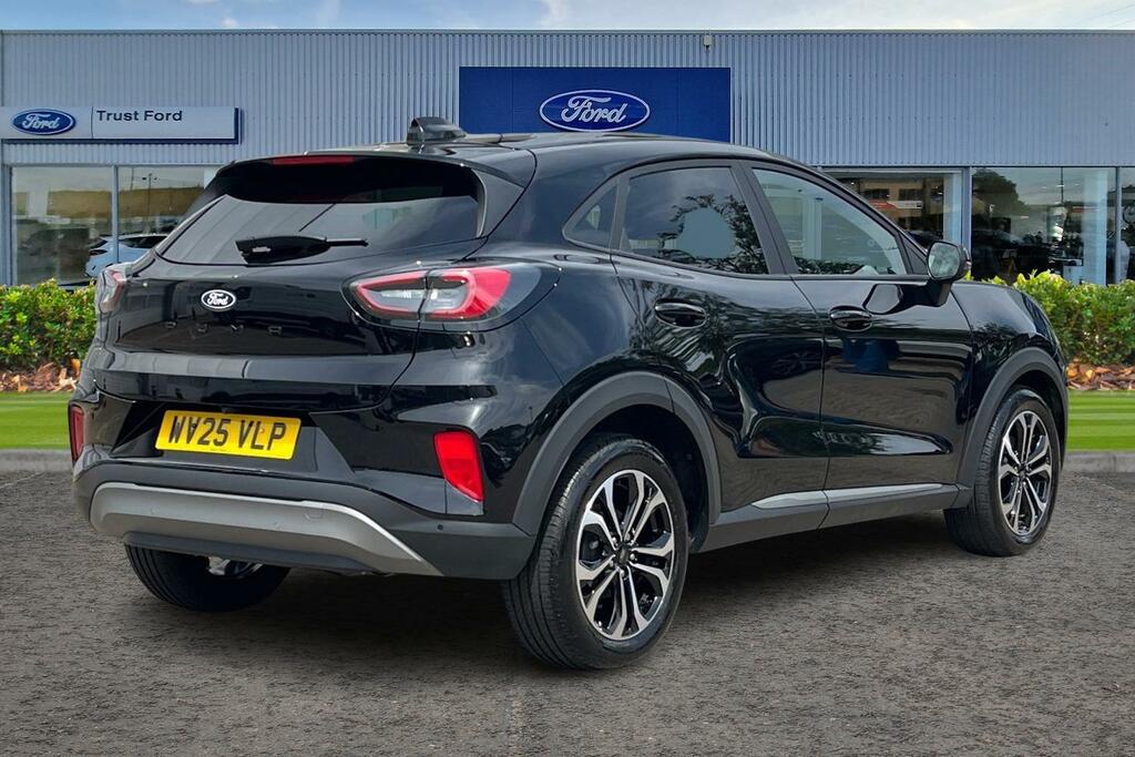Ford Puma 1.0T Ecoboost Mhev Titanium Suv Hybrid WV25VLP Black #4