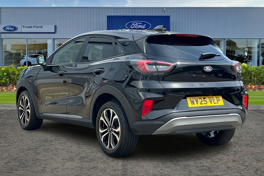 Ford Puma 1.0T Ecoboost Mhev Titanium Suv Hybrid WV25VLP Black #2