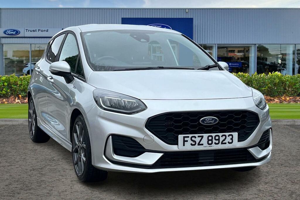 Ford Fiesta 1.0 Ecoboost Hybrid Mhev 125 St-line 5Dr- Apple Ca Silver