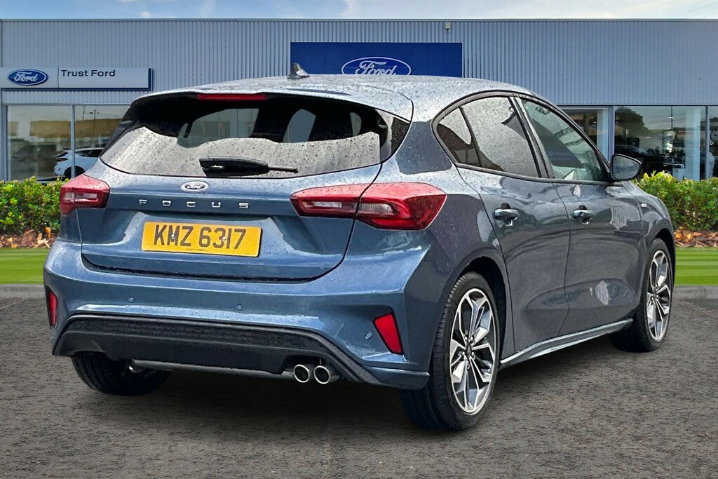 Ford Focus 1.0 Ecoboost Hybrid Mhev 155 St-line X Ed Blue #4