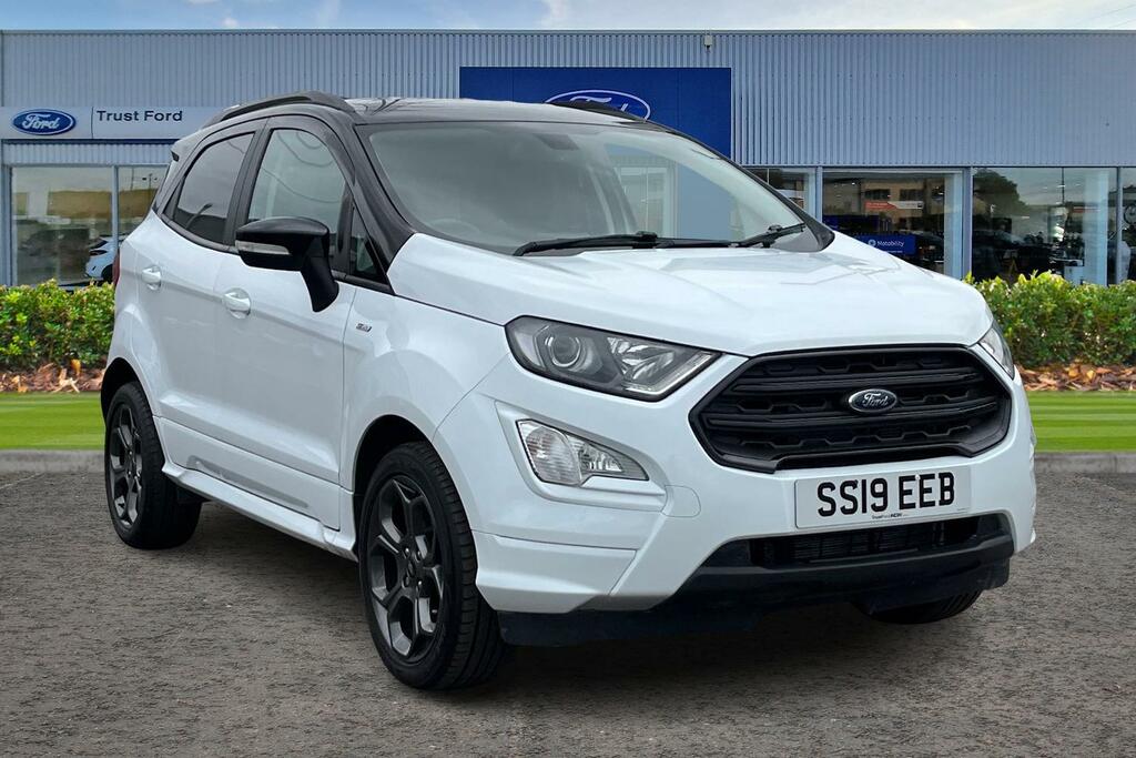 Ford Ecosport 1.0T Ecoboost Gpf St-line Suv Eu White