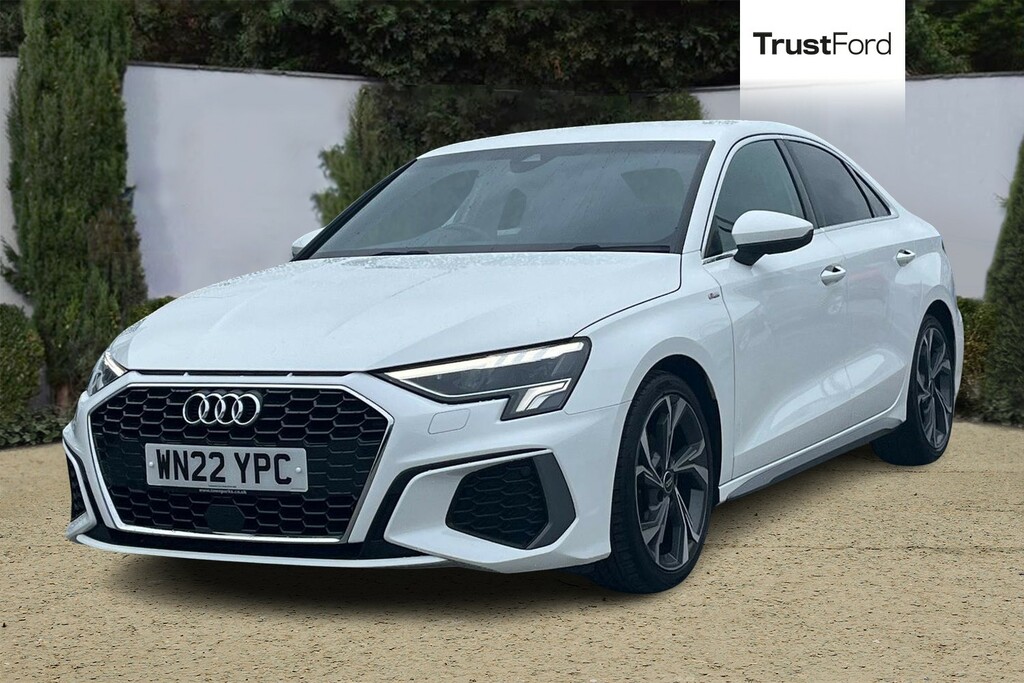 Audi A3 35 Tfsi S Line S Tronic WN22YPC White #5