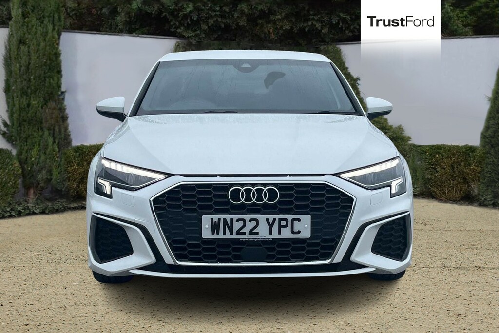 Audi A3 35 Tfsi S Line S Tronic WN22YPC White #6