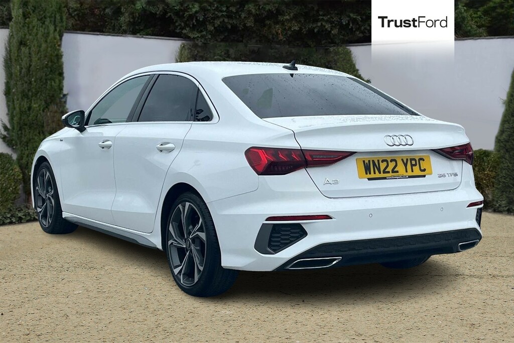 Audi A3 35 Tfsi S Line S Tronic WN22YPC White #2
