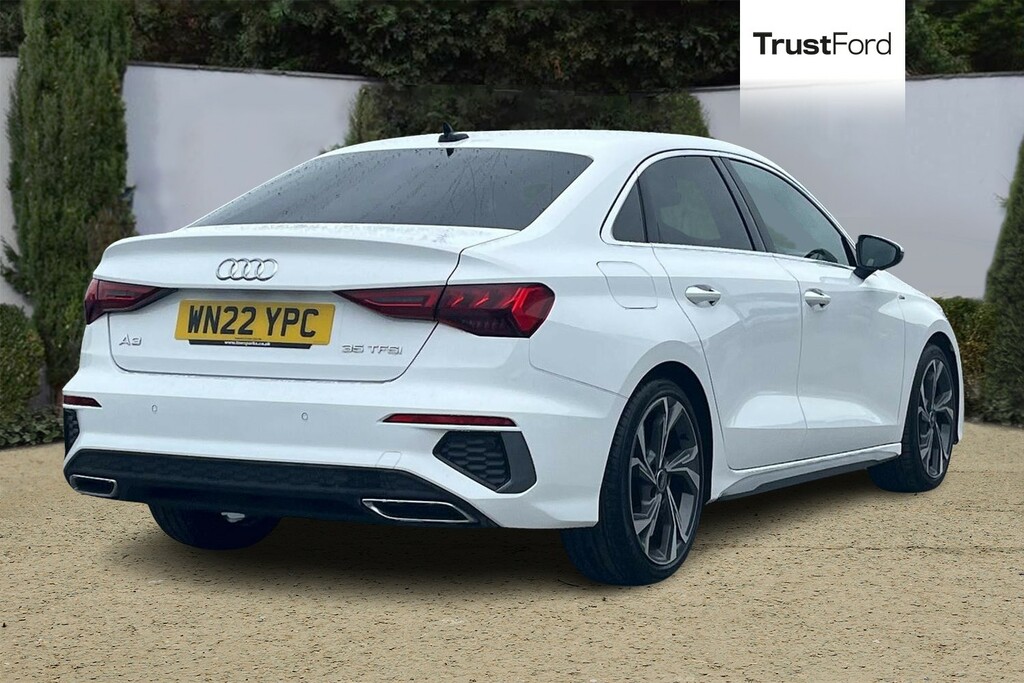 Audi A3 35 Tfsi S Line S Tronic WN22YPC White #4