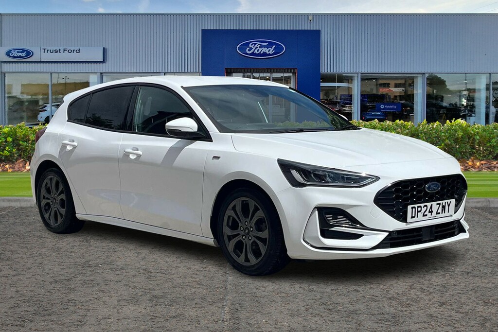 Ford Focus St-line Sync 4 Touchscreen Navigation Cruise C DP24ZWY White