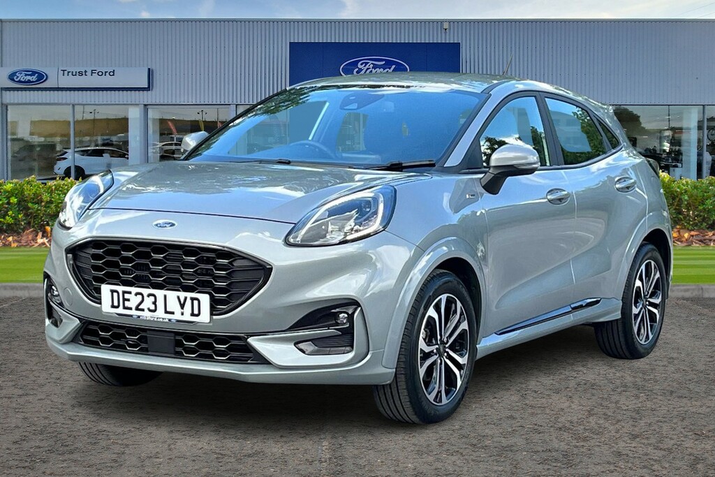 Ford Puma 1.0 Ecoboost Hybrid Mhev St-line Dct DE23LYD Silver #5