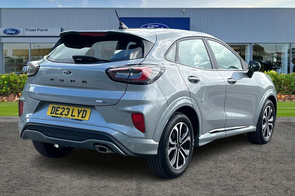 Ford Puma 1.0 Ecoboost Hybrid Mhev St-line Dct DE23LYD Silver #4