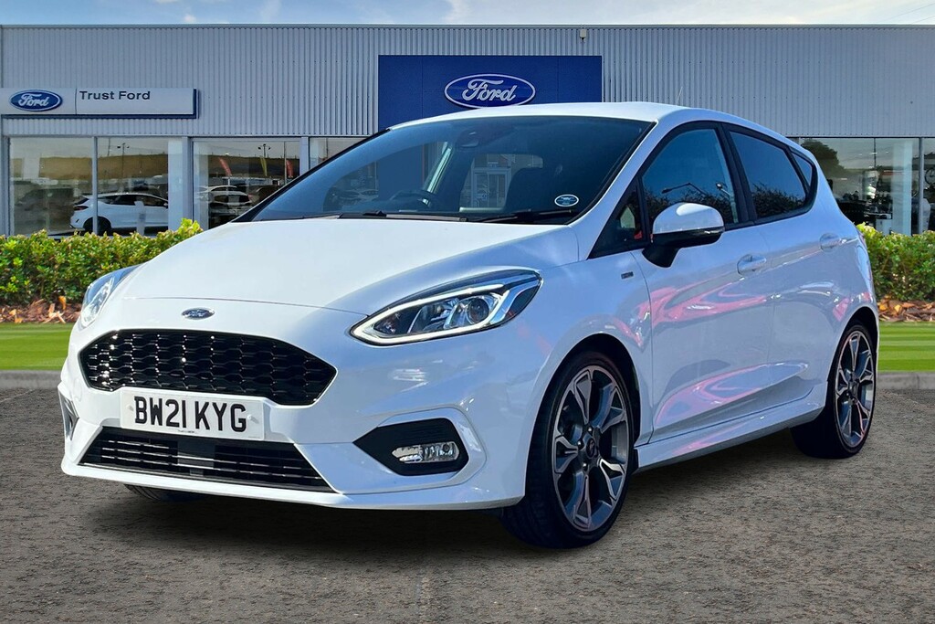 Ford Fiesta 1.0 Ecoboost Hybrid Mhev 125 St-line Edition White #5