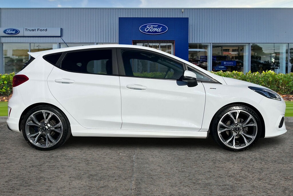 Ford Fiesta 1.0 Ecoboost Hybrid Mhev 125 St-line Edition White #3