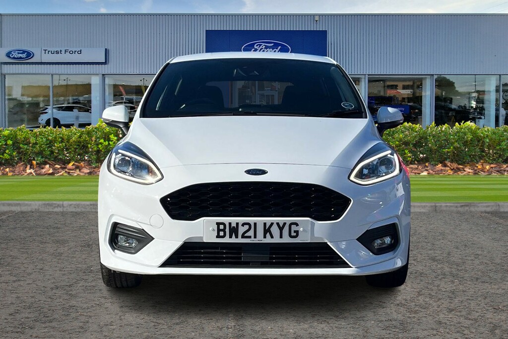 Ford Fiesta 1.0 Ecoboost Hybrid Mhev 125 St-line Edition White #6