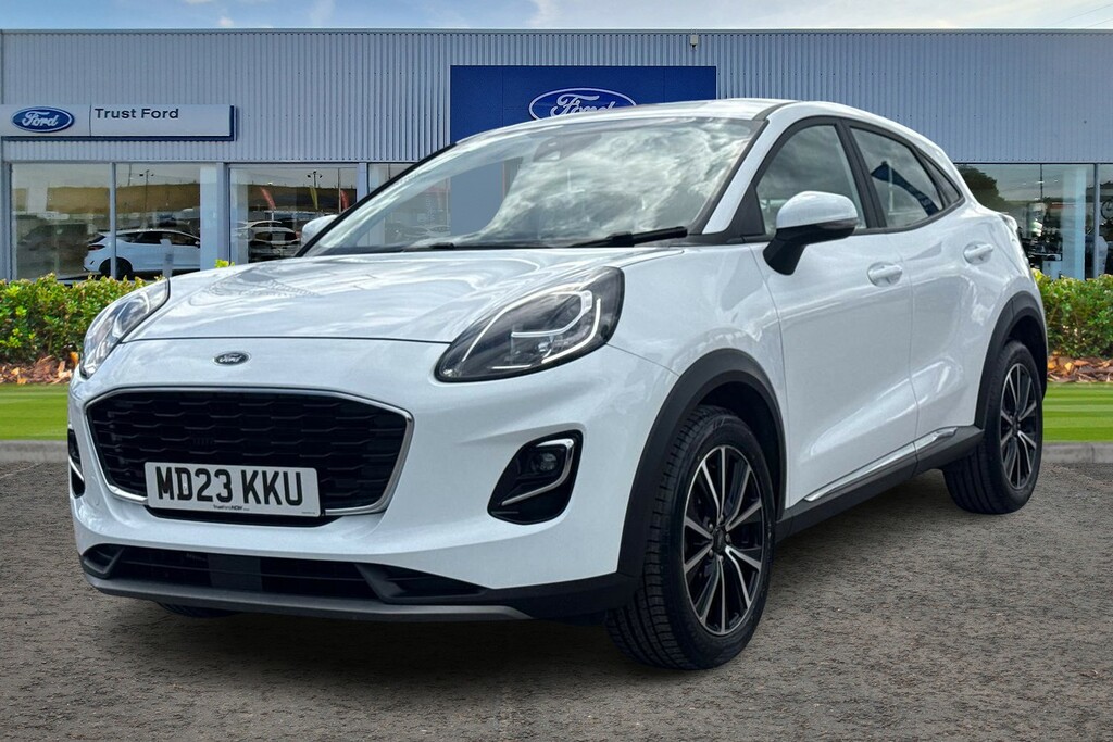 Ford Puma 1.0 Ecoboost Hybrid Mhev Titanium 5Dr- With Satell MD23KKU White #5