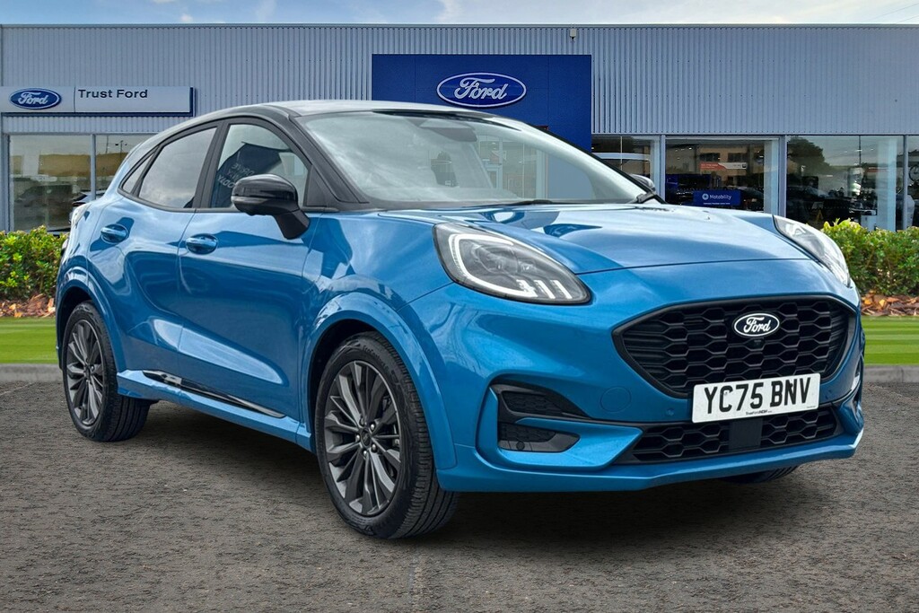 Ford Puma 1.0T Ecoboost Mhev Sound Edition Suv Hy Blue