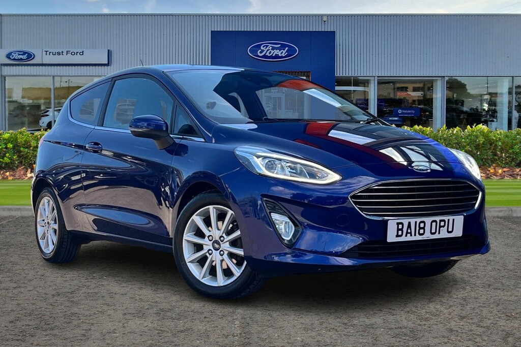 Ford Fiesta 1.0 Ecoboost Titanium Sync 3 - Bluetooth Us BA18OPU Blue