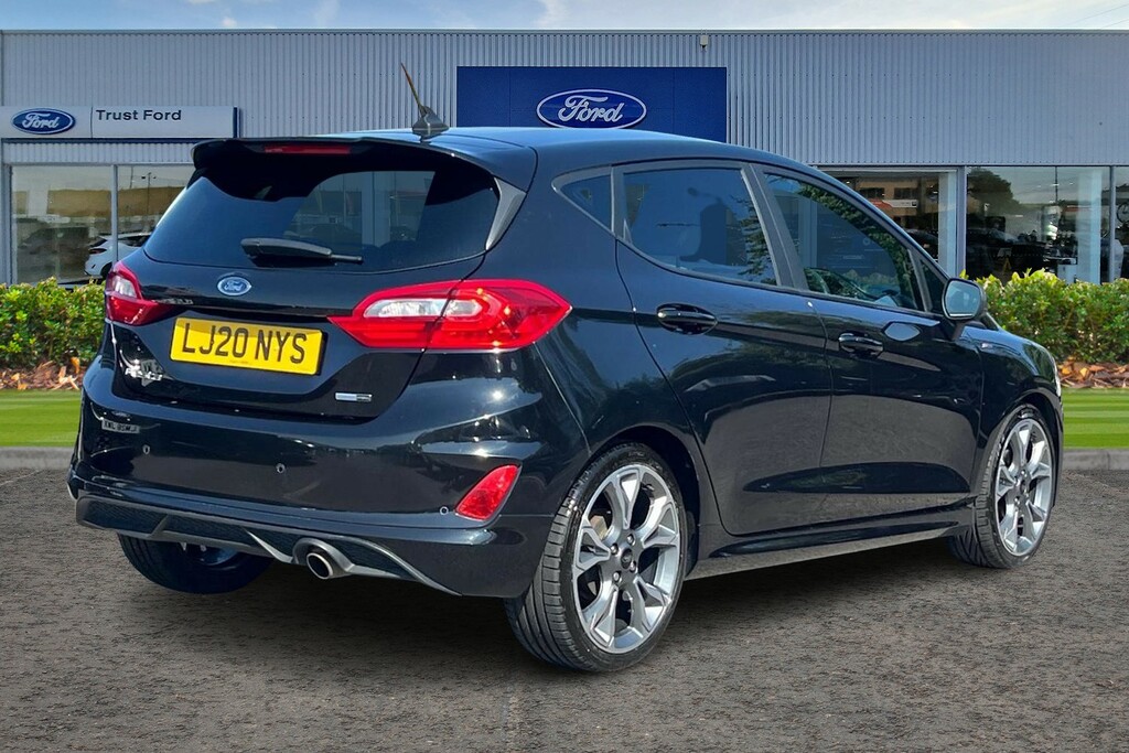 Ford Fiesta 1.0 Ecoboost Hybrid Mhev 125 St-line X Edition Black #4