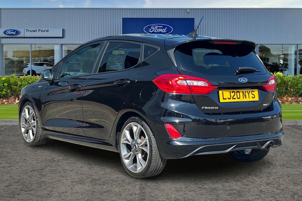 Ford Fiesta 1.0 Ecoboost Hybrid Mhev 125 St-line X Edition Black #2
