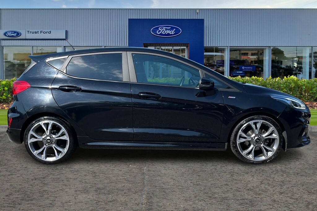 Ford Fiesta 1.0 Ecoboost Hybrid Mhev 125 St-line X Edition Black #3