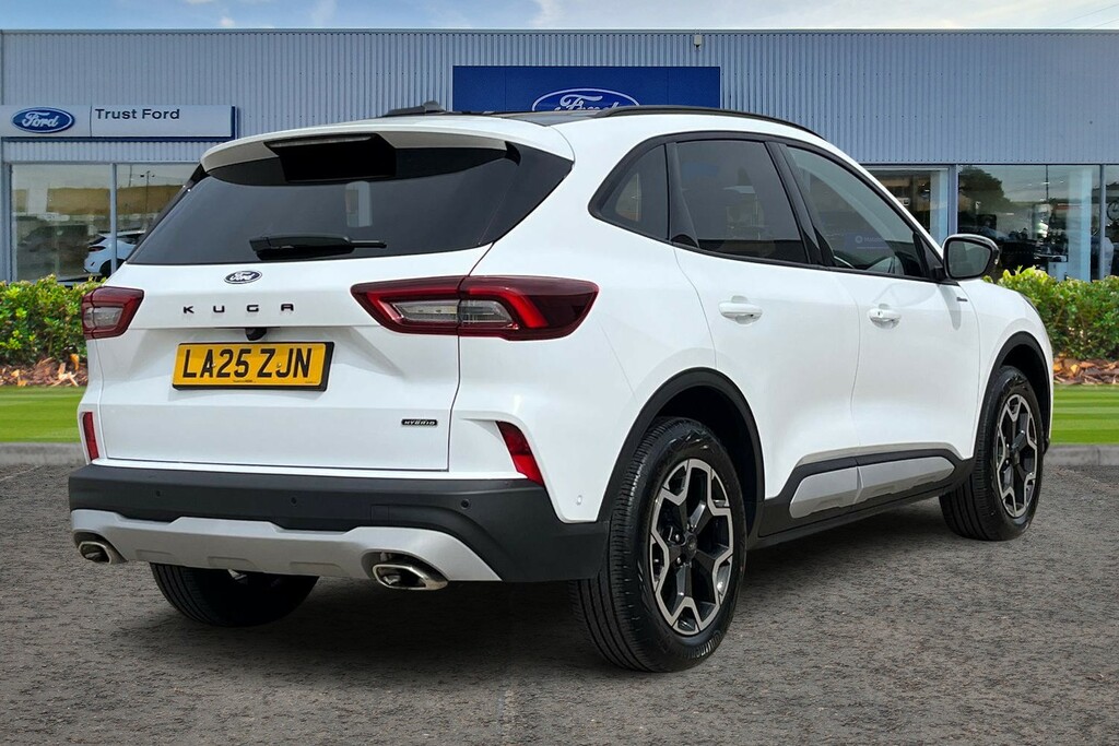 Ford Kuga 2.5 Phev Active Cvt White #4