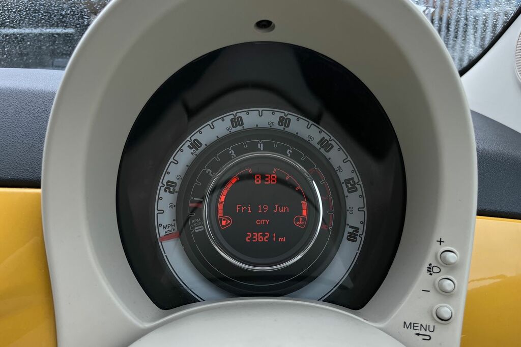 Fiat 500 1.2 500 Lounge Green #13