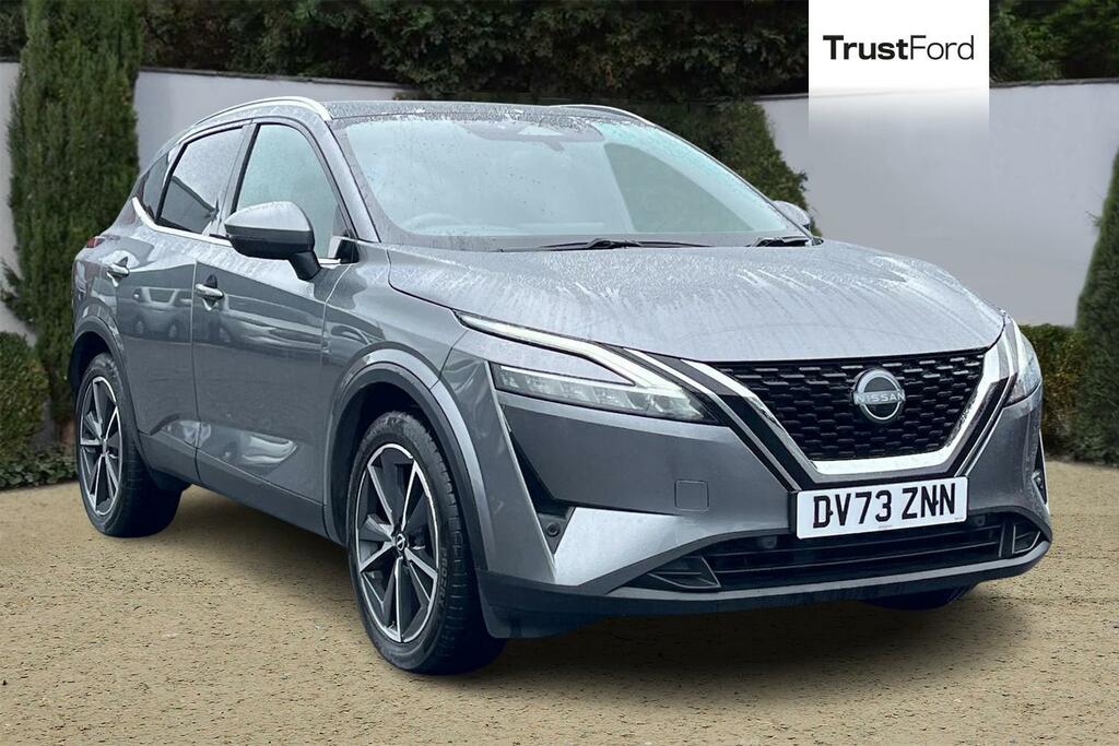 Nissan Qashqai 1.3 Dig-t Mhev Tekna Suv - Power Tailgate Blin Grey