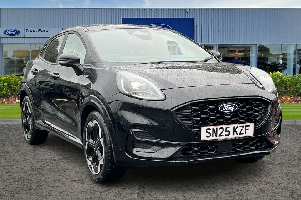 Ford Puma 1.0T Ecoboost Mhev St-line X Suv - Reversing C Black