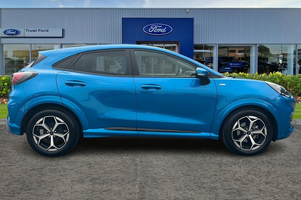 Ford Puma St-line IMZ9729 Blue #3