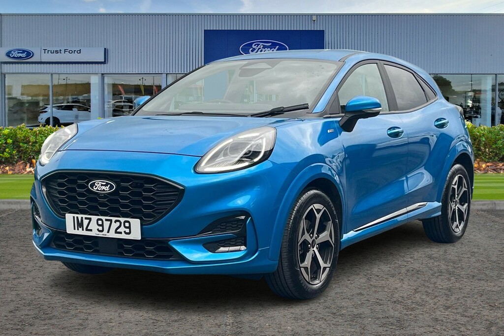 Ford Puma St-line IMZ9729 Blue #5