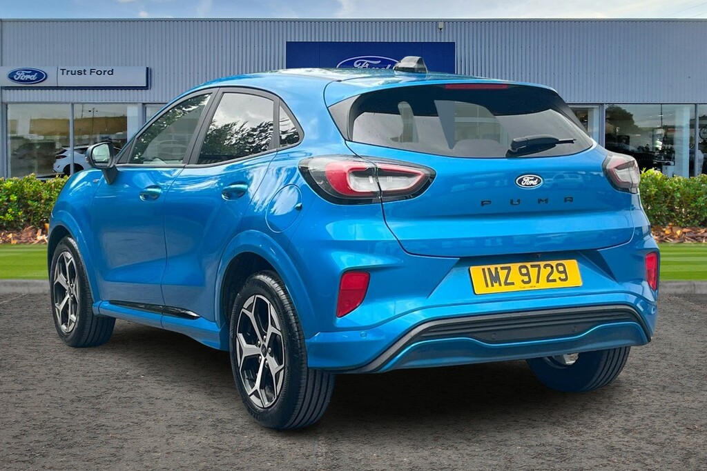 Ford Puma St-line IMZ9729 Blue #2