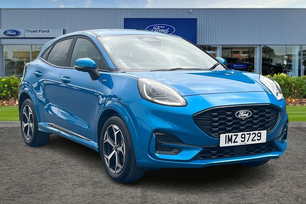 Ford Puma 1.0 Ecoboost Mhev St-line Suv Hybrid Ma Blue