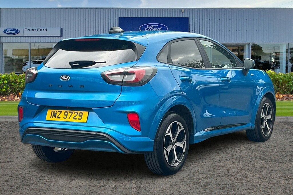 Ford Puma St-line IMZ9729 Blue #4