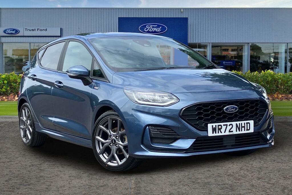 Ford Fiesta 1.0 Ecoboost Hybrid Mhev 125 St-line Blue