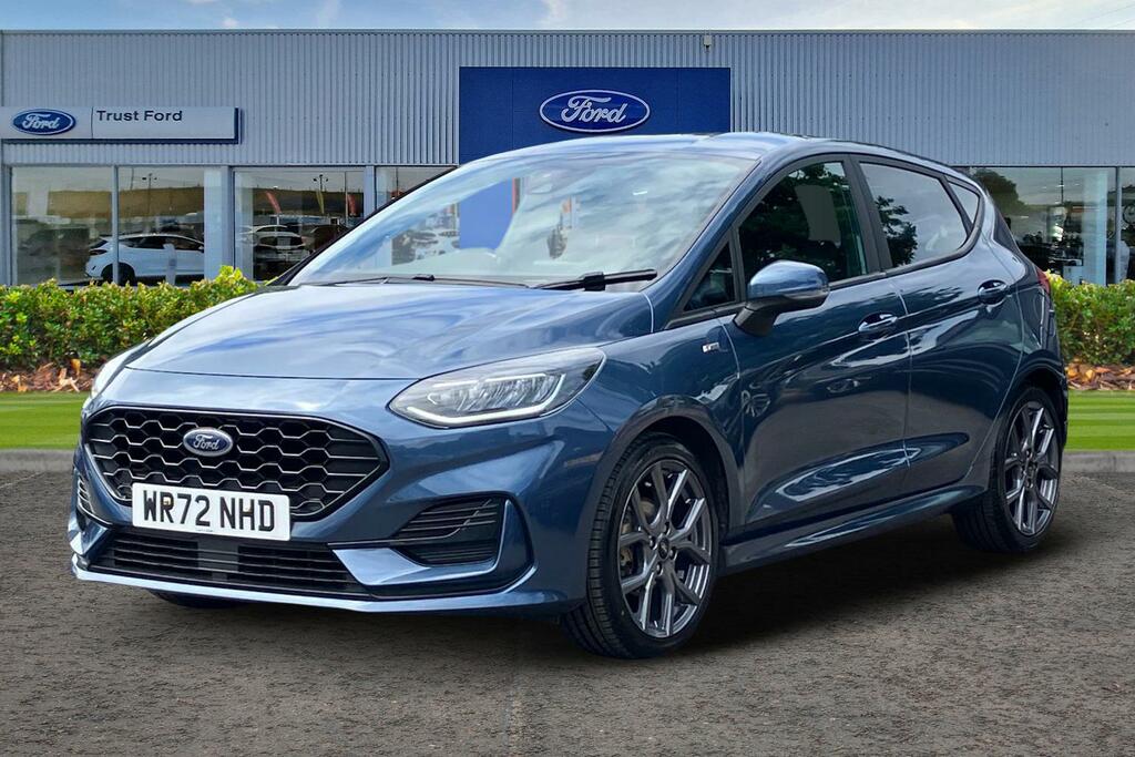 Ford Fiesta 1.0 Ecoboost Hybrid Mhev 125 St-line Blue #5
