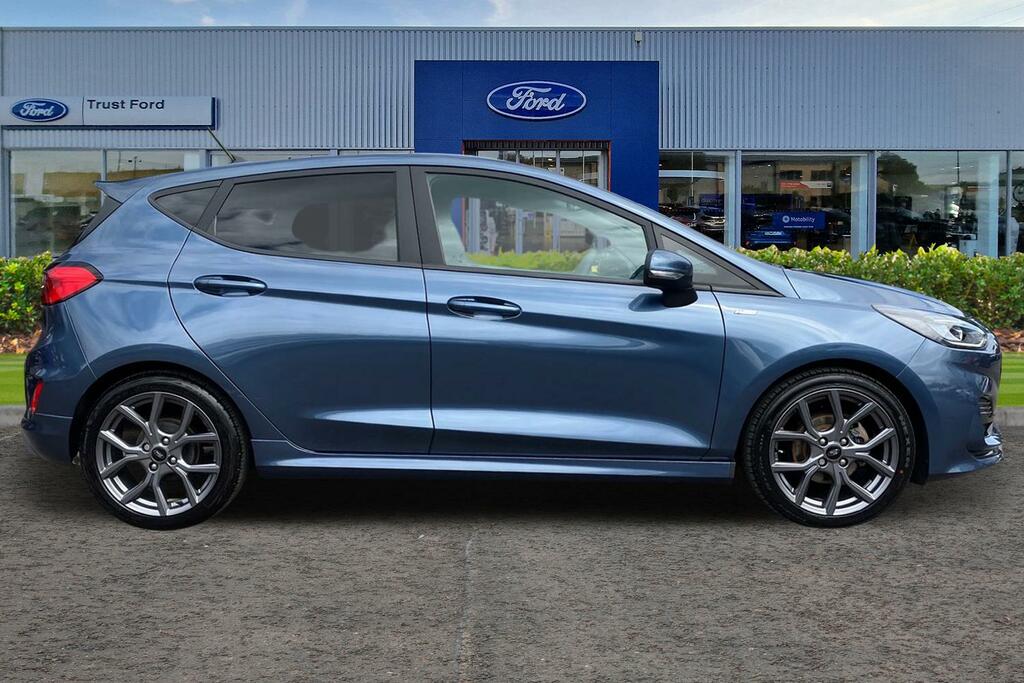 Ford Fiesta 1.0 Ecoboost Hybrid Mhev 125 St-line Blue #3