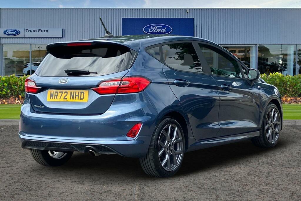 Ford Fiesta 1.0 Ecoboost Hybrid Mhev 125 St-line Blue #4