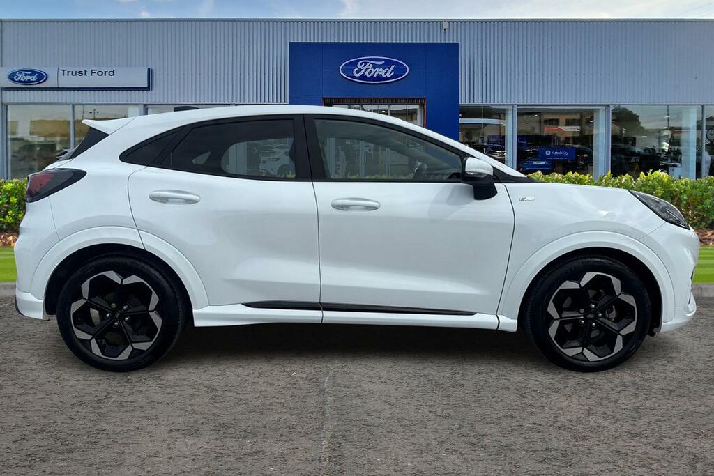 Ford Puma 1.0 Ecoboost Hybrid Mhev St-line X White #3