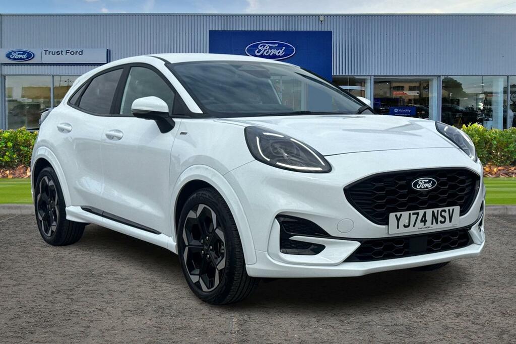 Ford Puma 1.0 Ecoboost Hybrid Mhev St-line X White