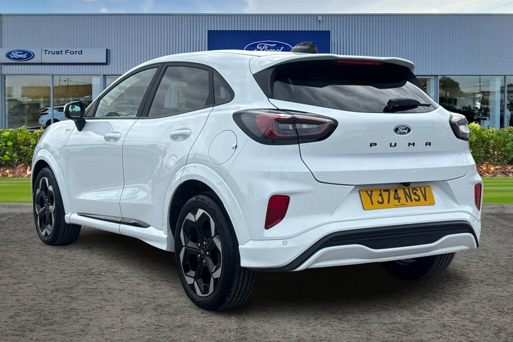 Ford Puma 1.0 Ecoboost Hybrid Mhev St-line X White #2