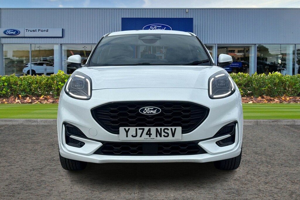 Ford Puma 1.0 Ecoboost Hybrid Mhev St-line X White #6