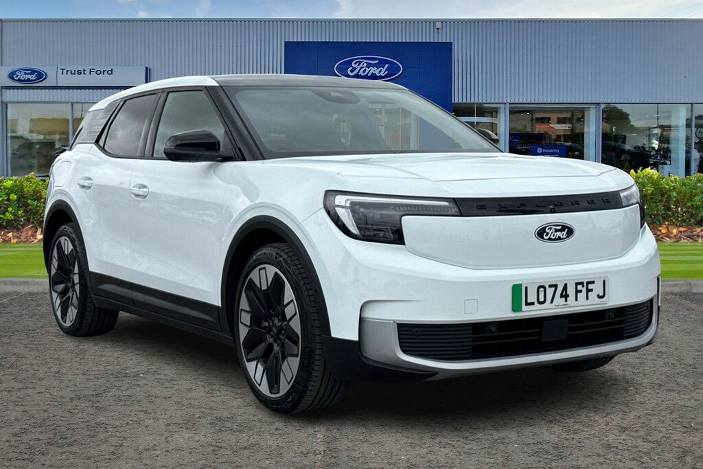 Ford Explorer Extended Range 77Kwh Premium Suv White