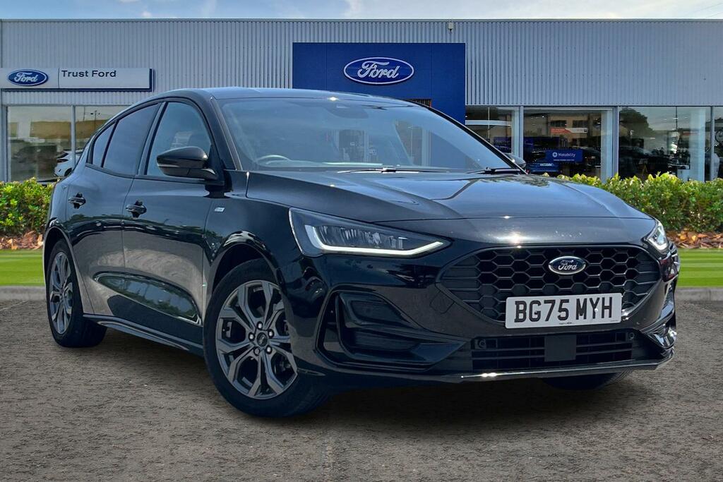 Ford Focus 1.0T Ecoboost Mhev St-line Hatchback Hy Black