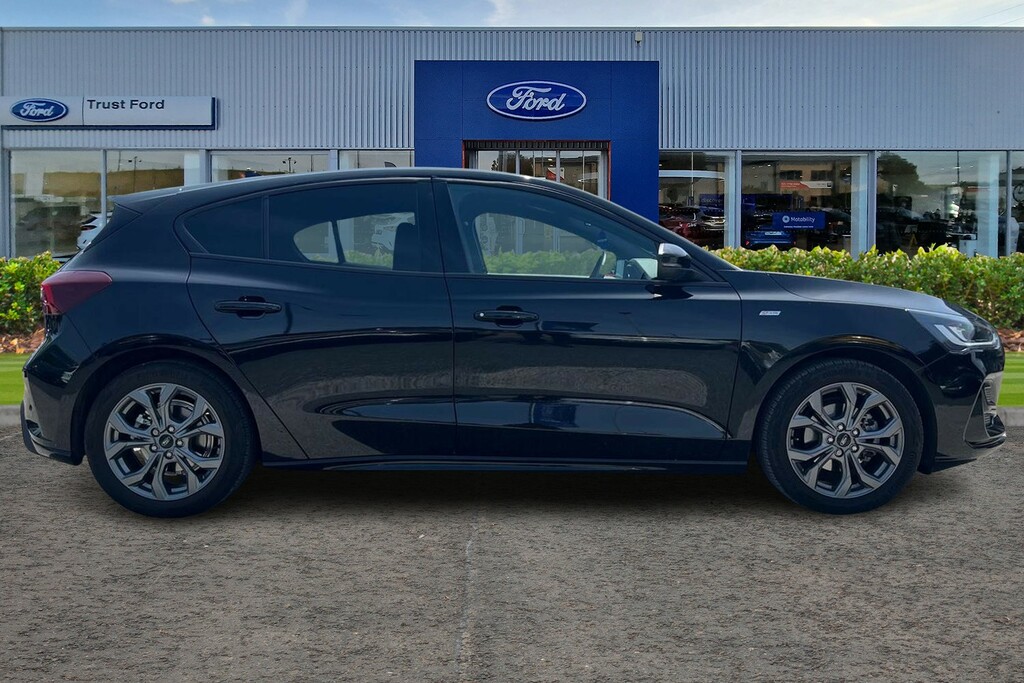 Ford Focus 1.0T Ecoboost Mhev St-line Hatchback Hy BG75MYH Black #3