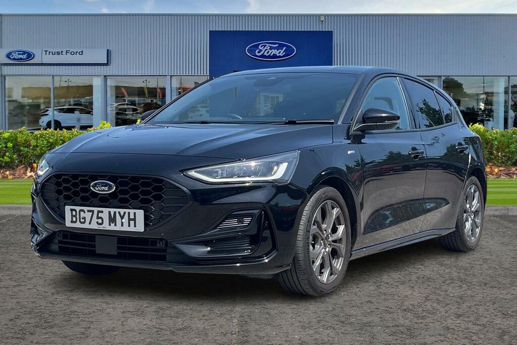 Ford Focus 1.0T Ecoboost Mhev St-line Hatchback Hy BG75MYH Black #5