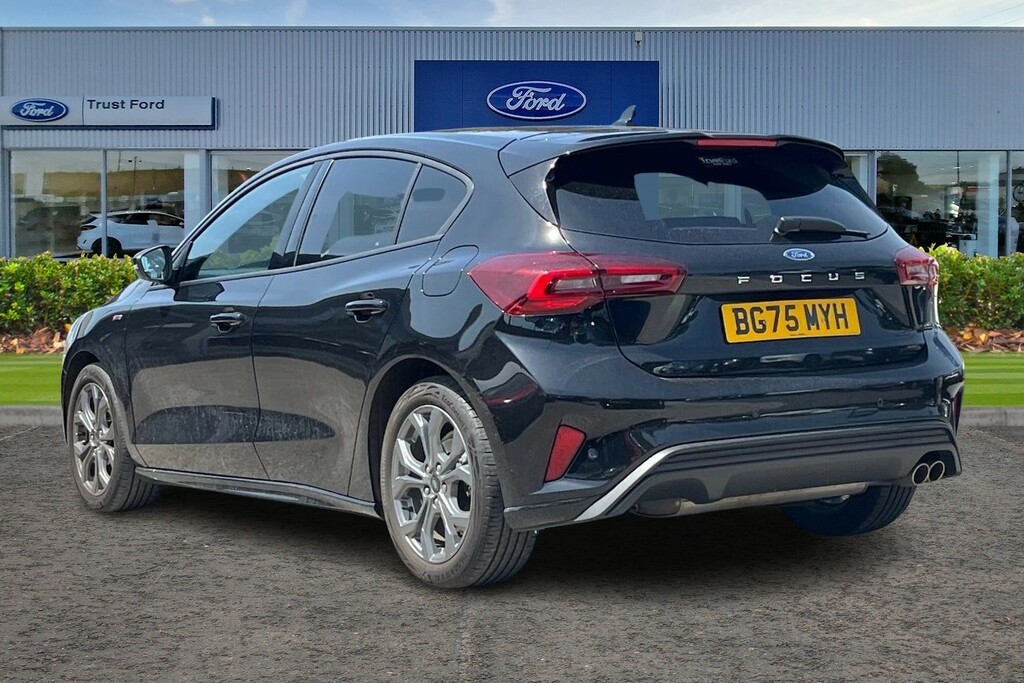 Ford Focus 1.0T Ecoboost Mhev St-line Hatchback Hy BG75MYH Black #2