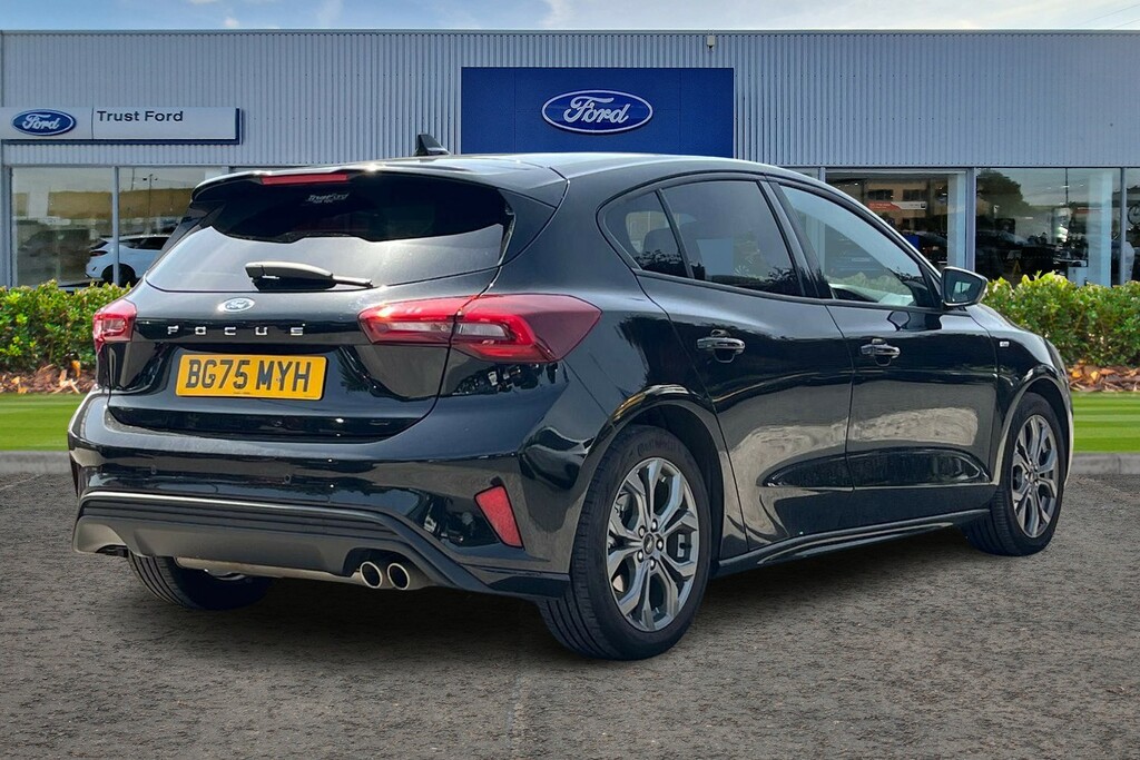 Ford Focus 1.0T Ecoboost Mhev St-line Hatchback Hy BG75MYH Black #4