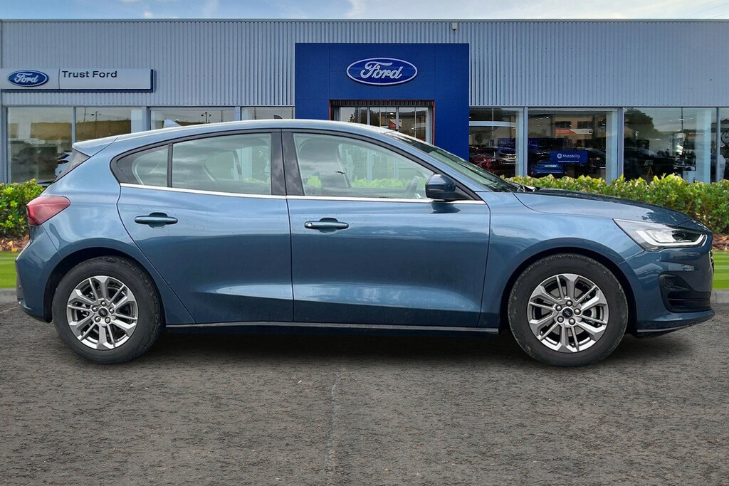 Ford Focus 1.0T Ecoboost Mhev Titanium Hatchback H PX25YLF Blue #3